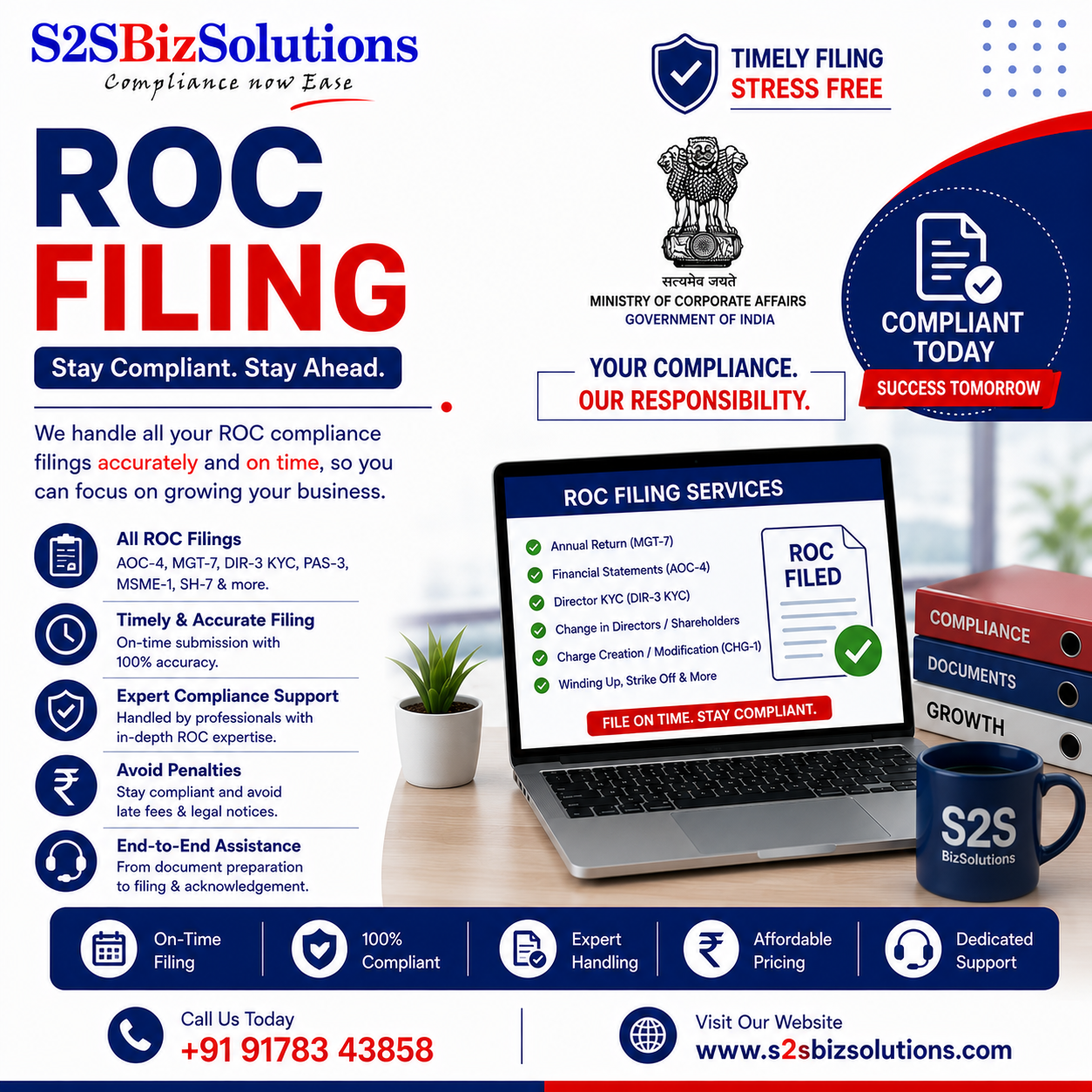 ROC Filing for Private Limited Company